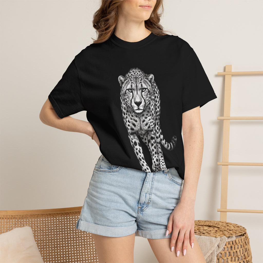 Cheetah Walk Graphic T-Shirt