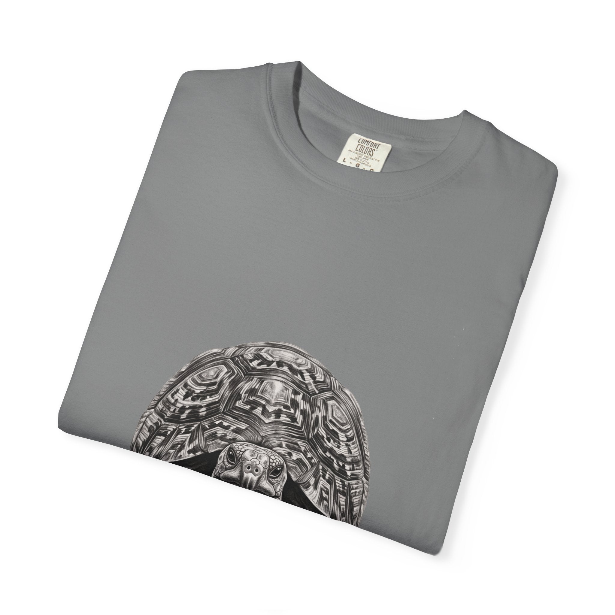 T-Shirt — Vintage Tortise Illustration Tee