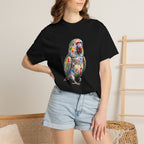 Colorful Parrot T-Shirt — Vibrant Tropical Bird Tee for Parrot Lovers