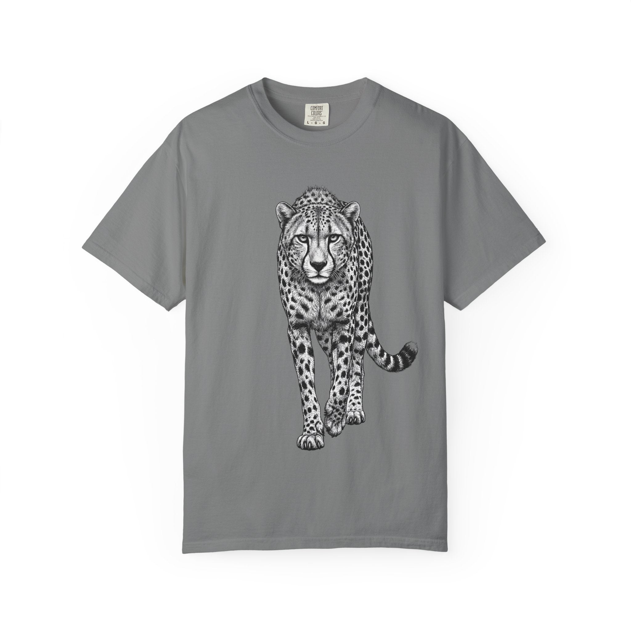 Cheetah Walk Graphic T-Shirt