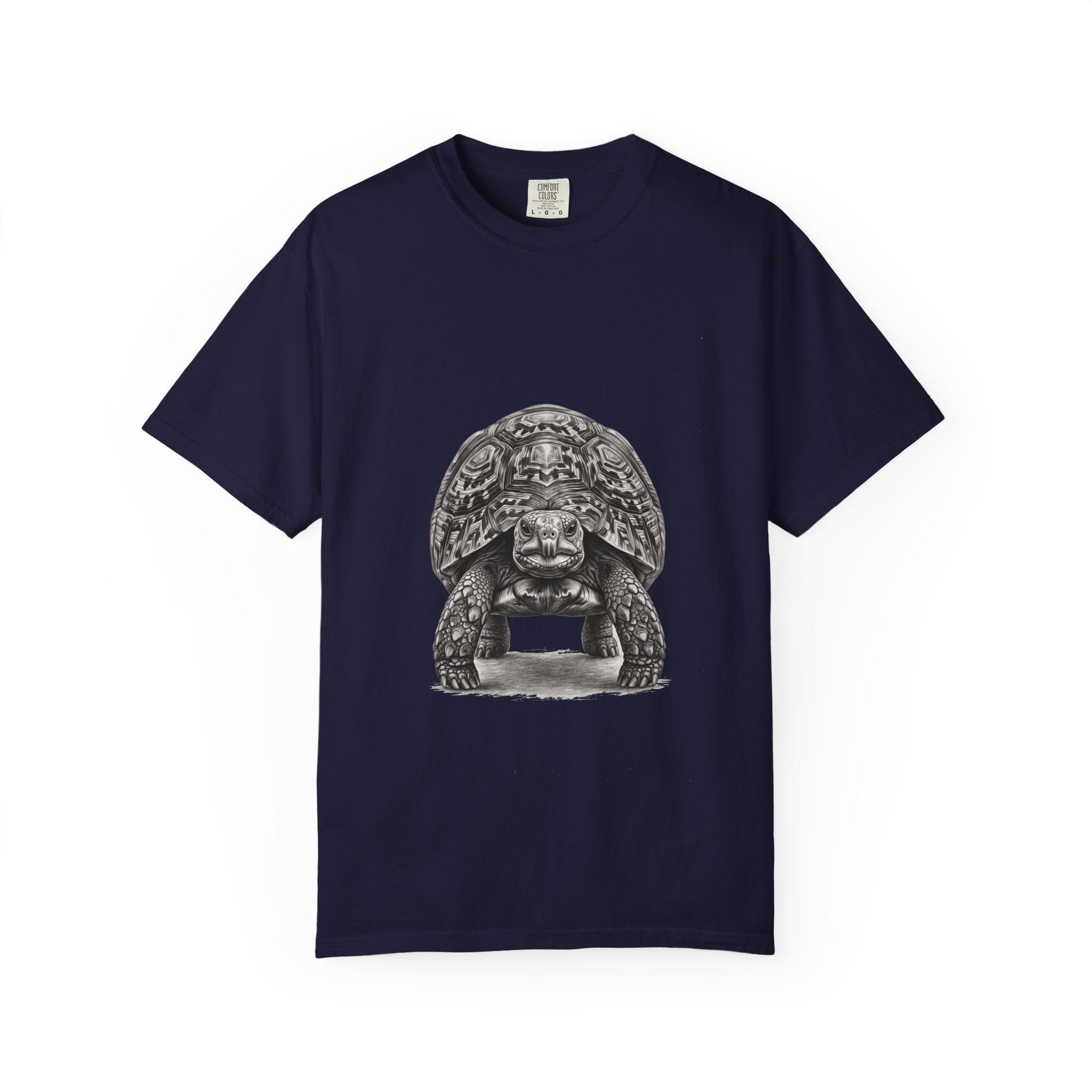 T-Shirt — Vintage Tortise Illustration Tee