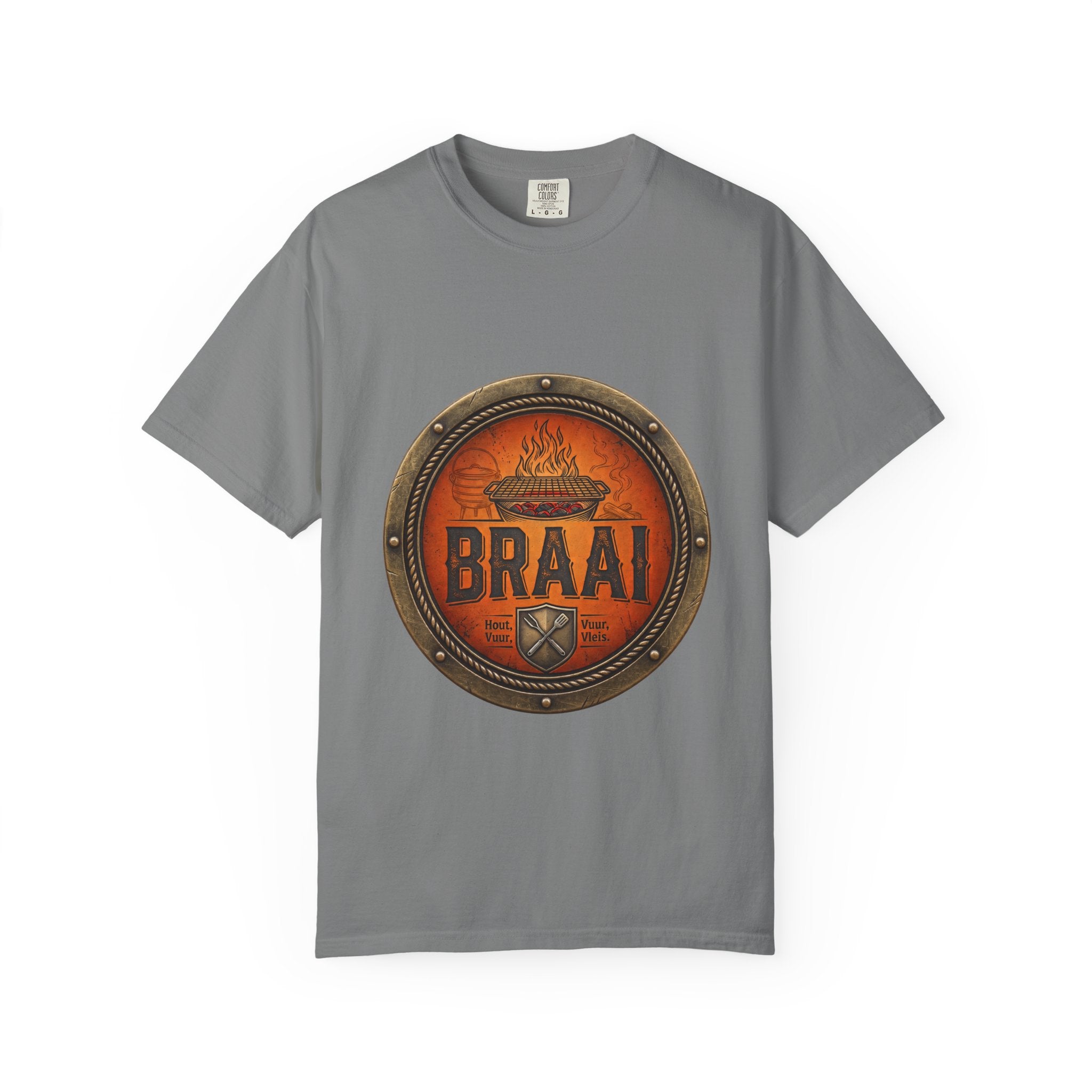 Braai Grill T-Shirt — Vintage Barbecue BBQ Tee