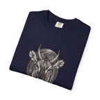 Waterbuck Bull Portrait T-Shirt — Realistic Walking Bull Graphic Tee