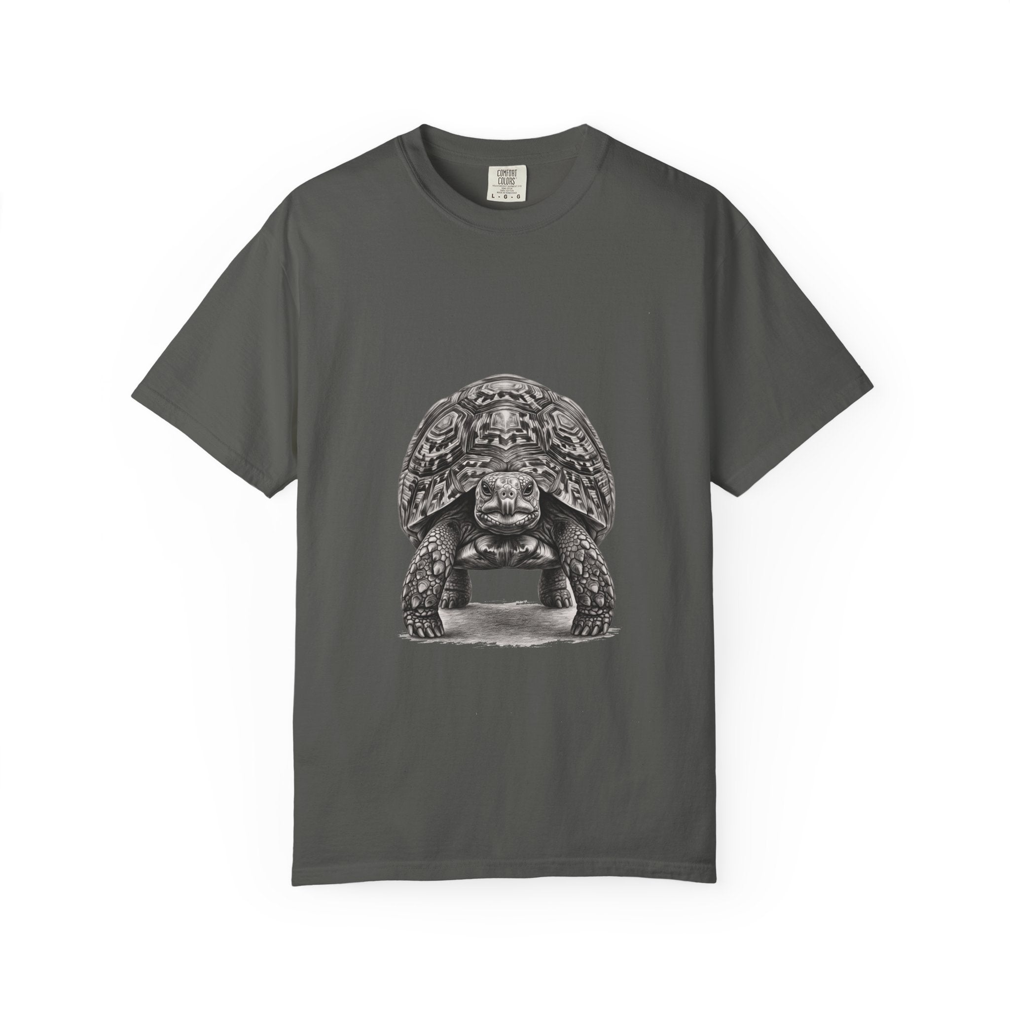 T-Shirt — Vintage Tortise Illustration Tee
