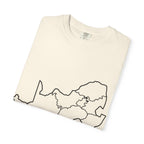 South Africa Outline Map T-Shirt – Minimalist Geography Tee