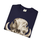 Boar Skull Graphic T-Shirt — Gothic Animal Skull Tee for Men & Women