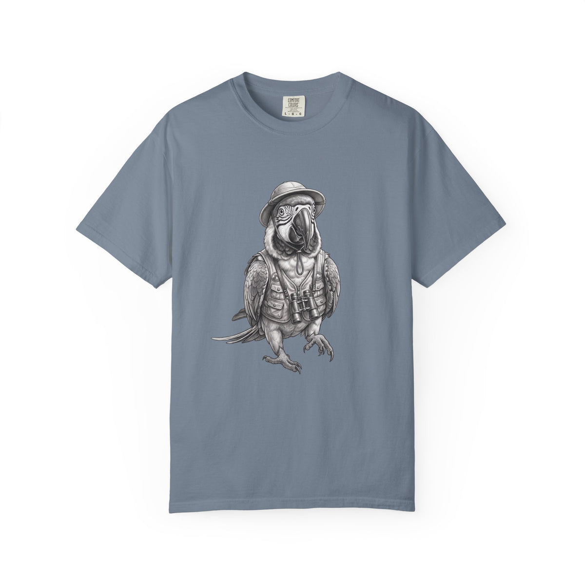 Explorer Parrot Graphic T‑Shirt
