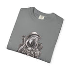 Adventure Parrot T-Shirt — Vintage Explorer Bird Illustration
