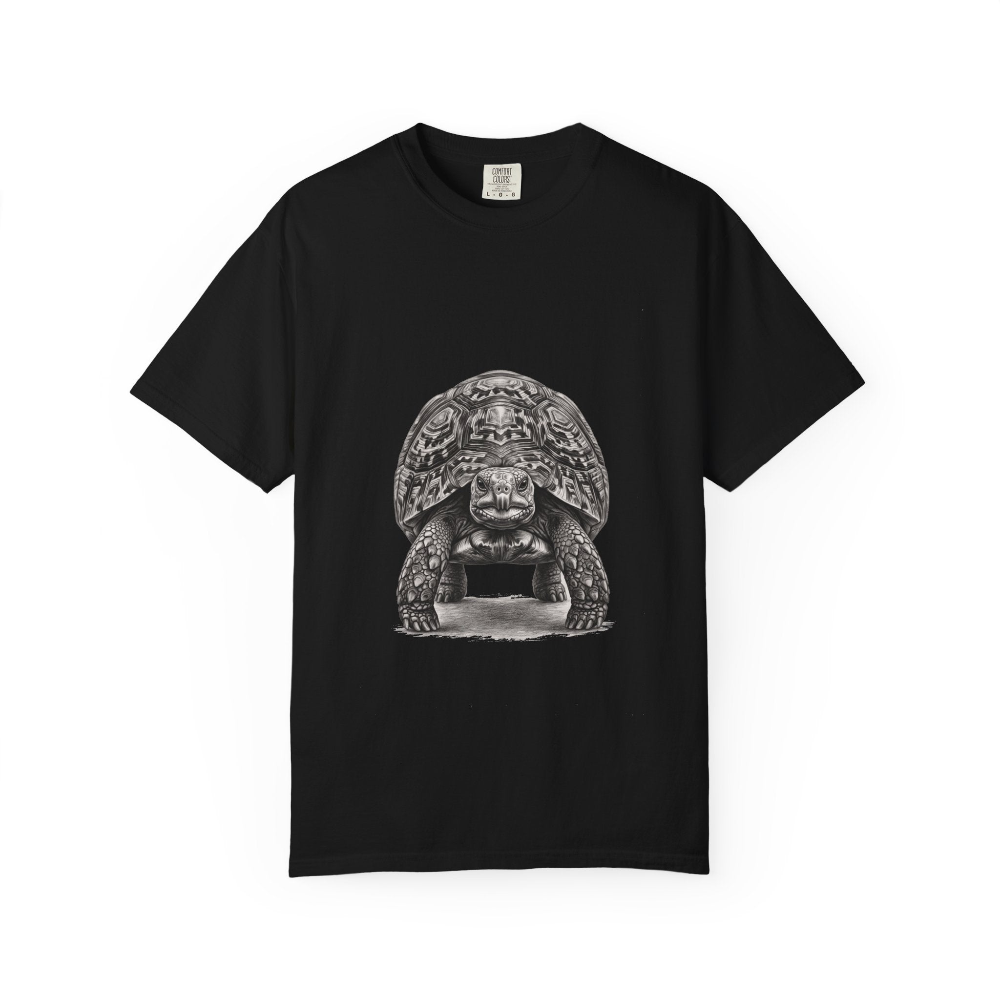 T-Shirt — Vintage Tortise Illustration Tee