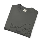 South Africa Outline Map T-Shirt – Minimalist Geography Tee