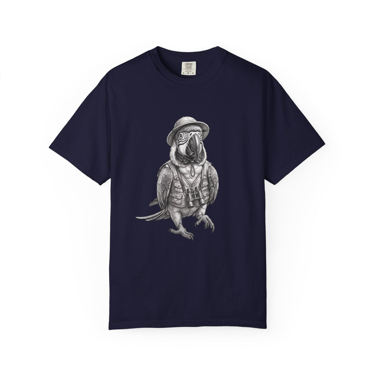 Explorer Parrot Graphic T‑Shirt