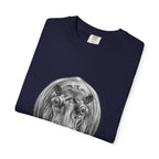 Hippo Front-Print T-Shirt — Realistic Hippo Graphic Tee