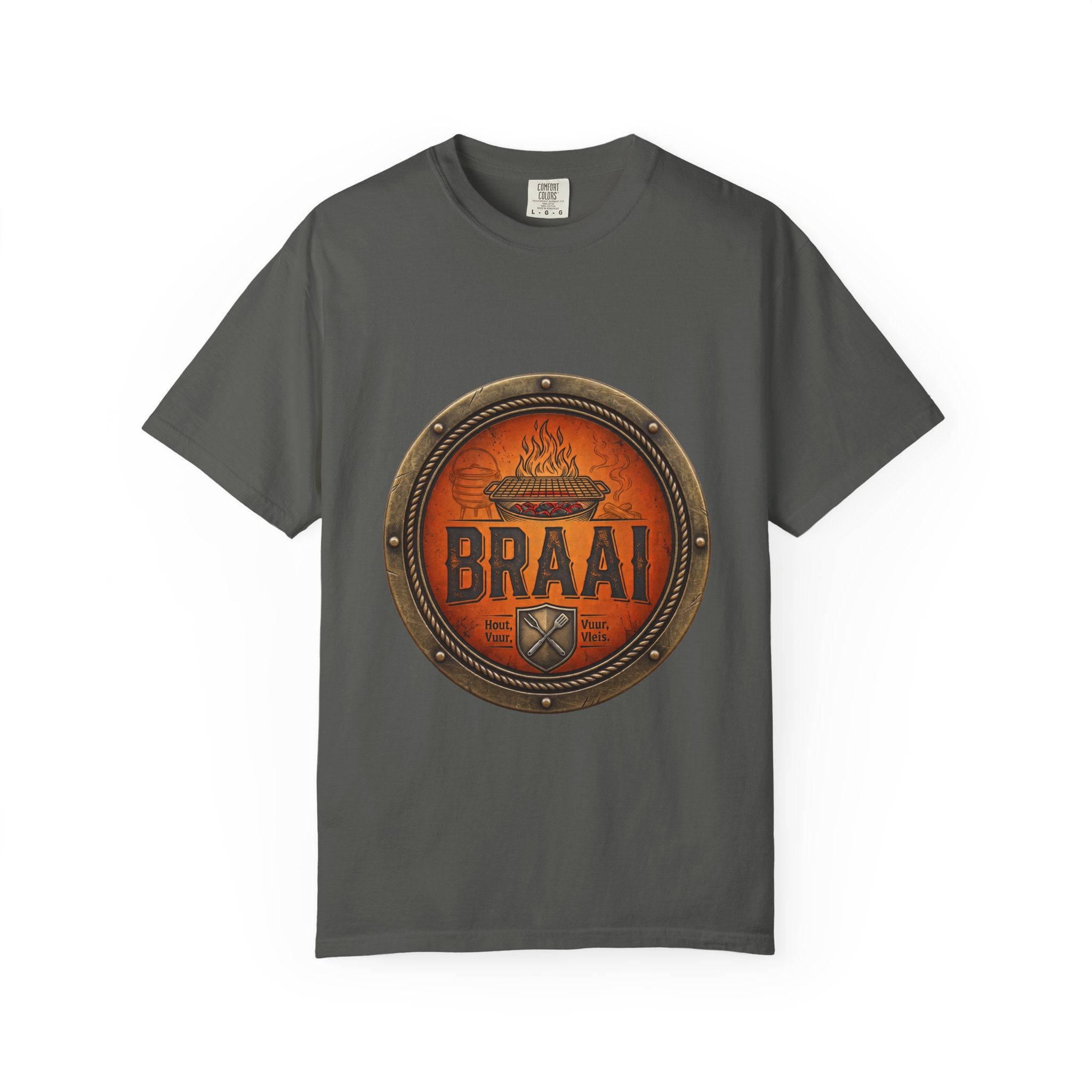 Braai Grill T-Shirt — Vintage Barbecue BBQ Tee