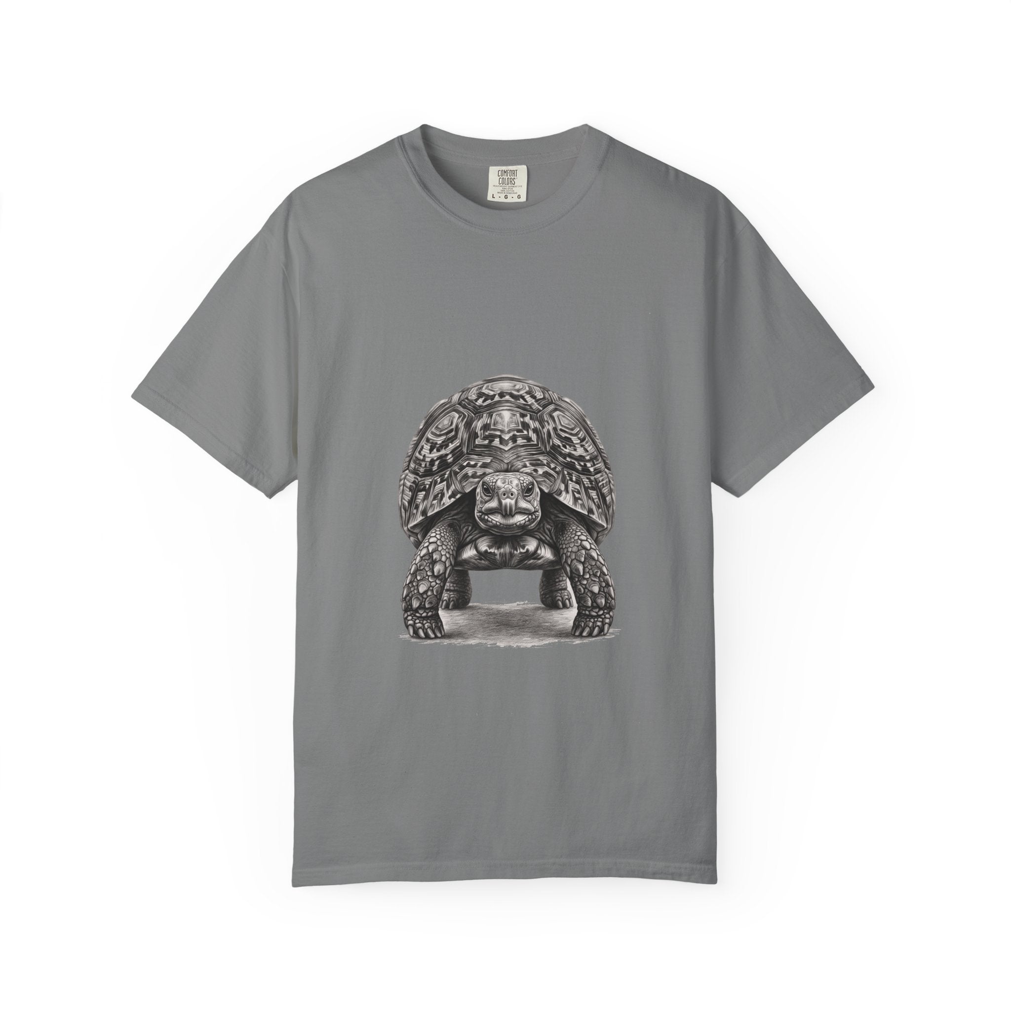 T-Shirt — Vintage Tortise Illustration Tee
