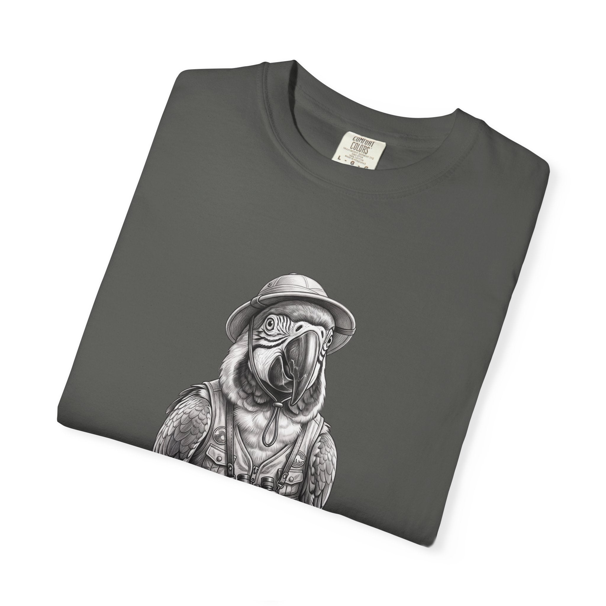 Explorer Parrot Graphic T‑Shirt