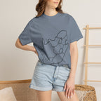 South Africa Outline Map T-Shirt – Minimalist Geography Tee