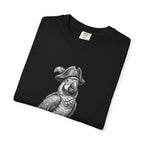 Pirate Parrot T‑Shirt — Vintage Illustration Tee for Bird Lovers & Nautical Fans