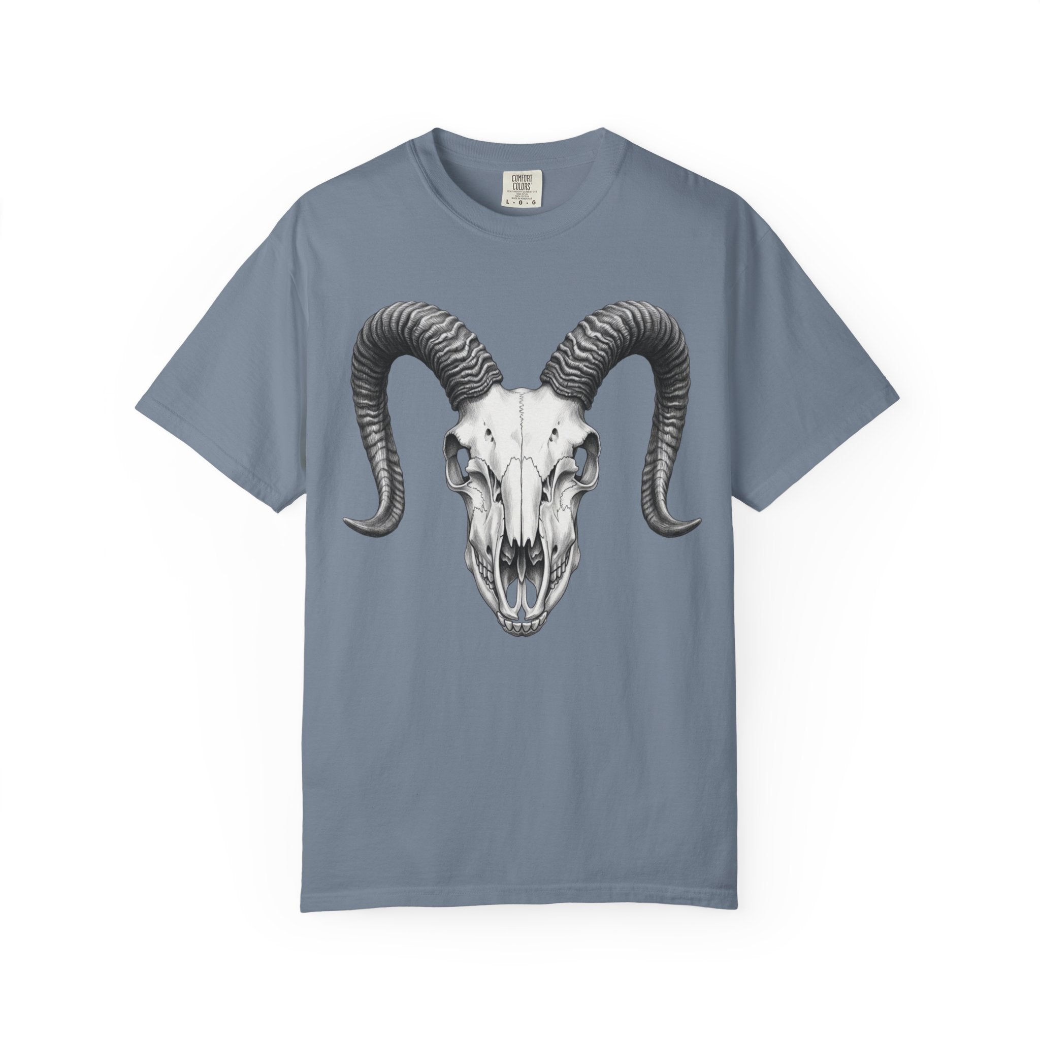 Ram Skull Graphic T-Shirt