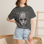 Jaguar Skull Tee — Fierce Leopard Skull Graphic T-Shirt