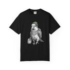 Parrot With Beanie T-Shirt — Hipster Bird Graphic Tee