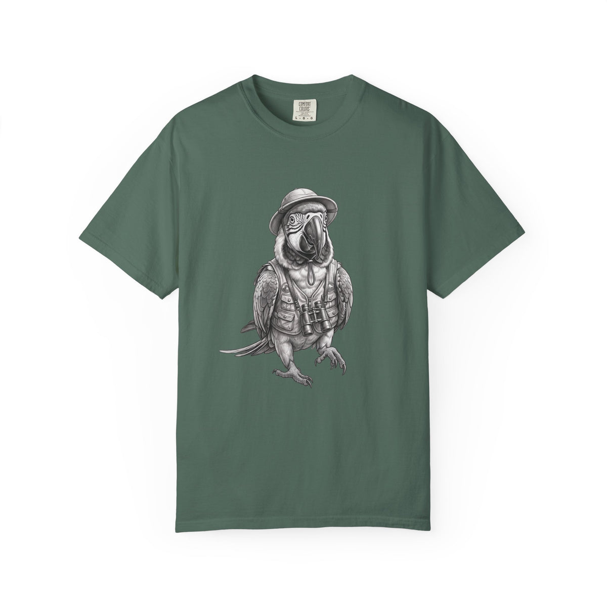 Explorer Parrot Graphic T‑Shirt