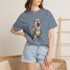Colorful Parrot T-Shirt — Vibrant Tropical Bird Tee for Parrot Lovers