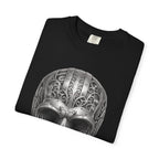 Ornate Silver Skull T-Shirt — Gothic Day of the Dead Style Shirt