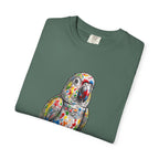 Colorful Parrot T-Shirt — Vibrant Tropical Bird Tee for Parrot Lovers