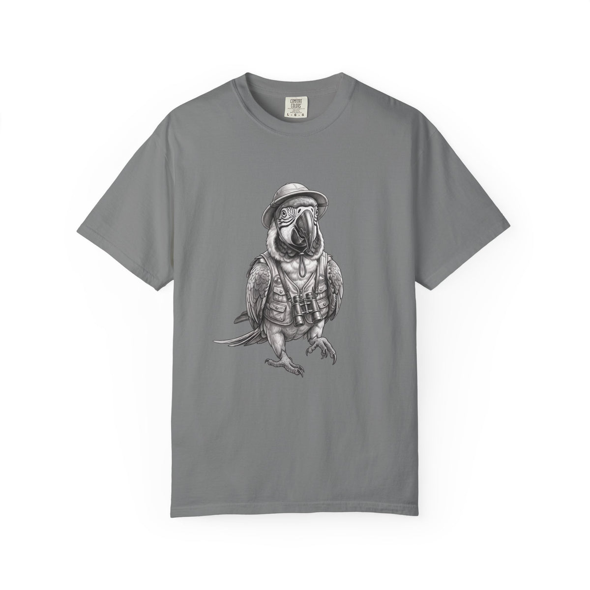 Explorer Parrot Graphic T‑Shirt