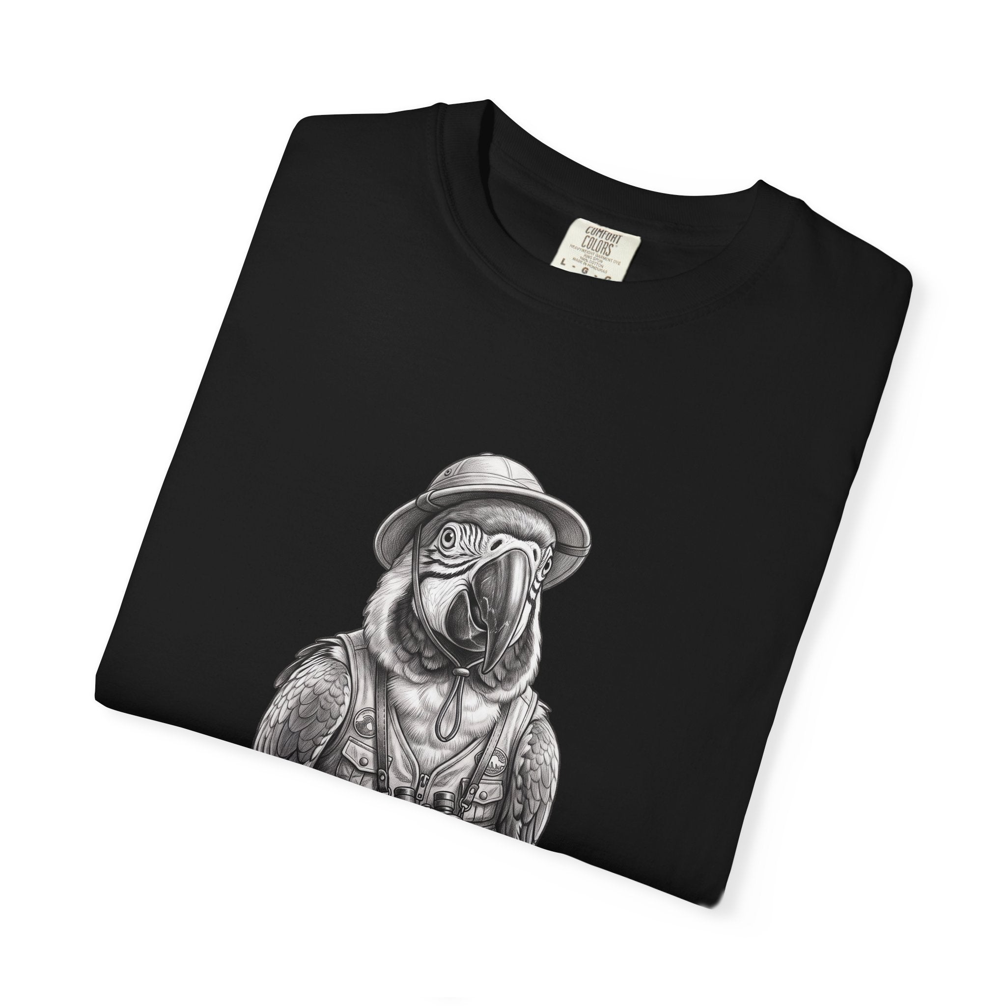 Explorer Parrot Graphic T‑Shirt